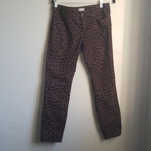 Free People Textured Skinny Jeans